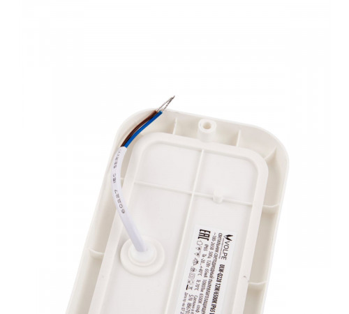 Накладной светильник влагозащищенный Volpe ULW-Q228 12W/6500K IP65 WHITE UL-00013187