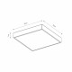 Накладной светильник Nowodvorski Quad White 10470
