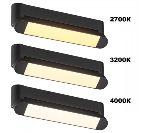 Накладной светильник с переключателем цветовой температуры Novotech Over Iter 359800