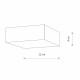 Накладной светильник Nowodvorski Lid Square Led White 10420