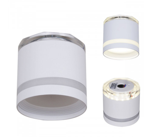 Накладной светильник Reluce 53001-9.5-001LD GX53+LED3W WT