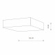 Накладной светильник Nowodvorski Lid Square Led Black 10425