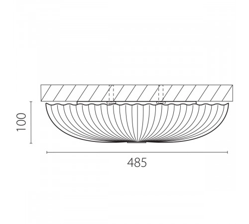 Настенно-потолочный светильник Lightstar Arco II 225440