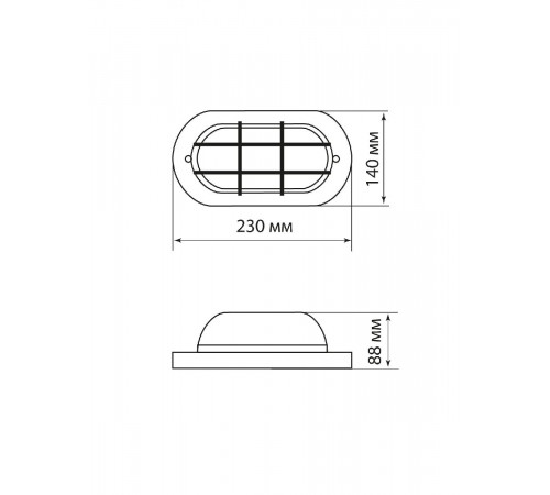 Настенно-потолочный светильник TDM Electric НПБ1402 SQ0303-0437 Настенно-потолочный светильник TDM Electric НПБ1402 SQ0303-0437