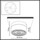 Настенно-потолочный светильник Odeon Light Hightech Ronda 7156/6CL