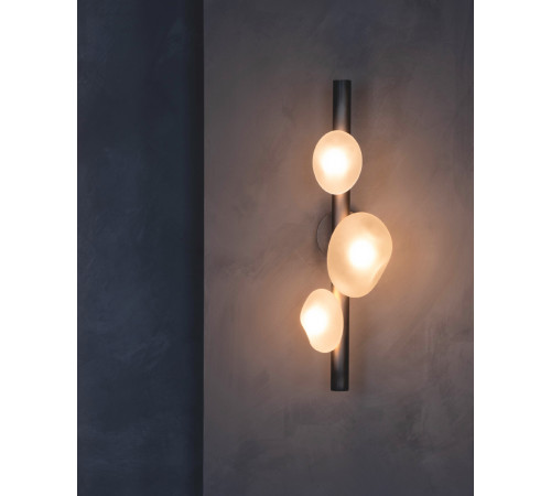 Настенный светильник Delight Collection Matter 5055W/3 black/white