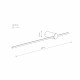 Настенный светильник Nowodvorski Saber Led Silk Olive M 11378