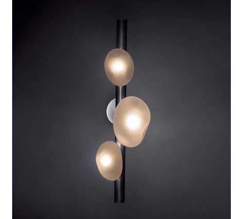 Настенный светильник Delight Collection Matter 5055W/3 black/white