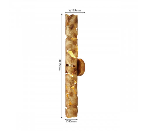 Настенный светильник Favourite Leaftube 4802-1W