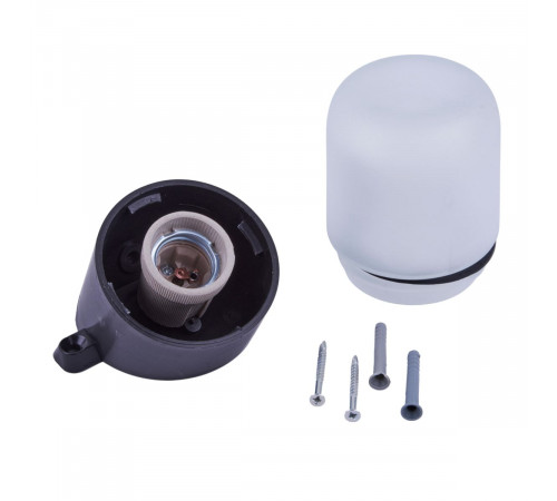 Настенный светильник термостойкий Uniel UL-00013473 UWL-K02R 60W/E27 IP65 BLACK