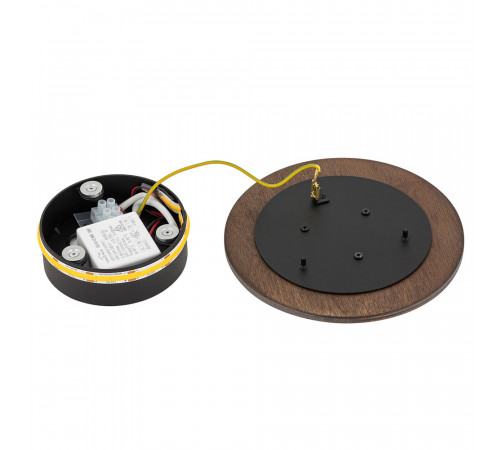 Настенный светильник Nowodvorski Ring Timber Led S Wood 11288 Настенный светильник Nowodvorski Ring Timber Led S Wood 11288