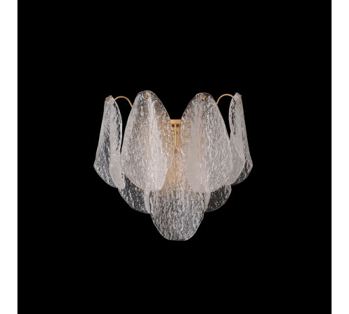 Настенный светильник Crystal Lux EMILIA AP2 BRASS