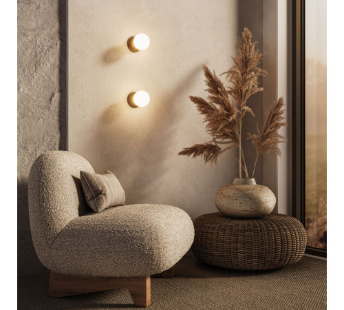 Настенный светильник Eurosvet Stone 303051 травертин a071589