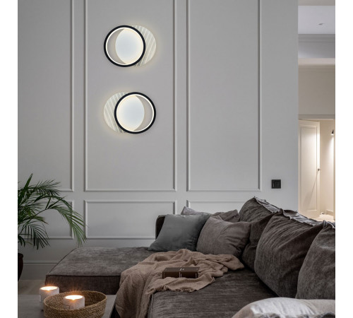 Настенный светильник LED4U L7320-2 BK Настенный светильник LED4U L7320-2 BK