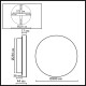 Настенный светильник Odeon Light Ecodesign Cork 7073/15WL