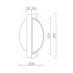 Настенный светильник LED4U L7366-2 BS