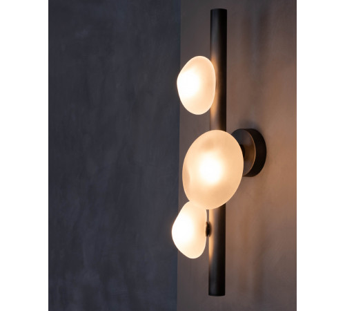 Настенный светильник Delight Collection Matter 5055W/3 black/white