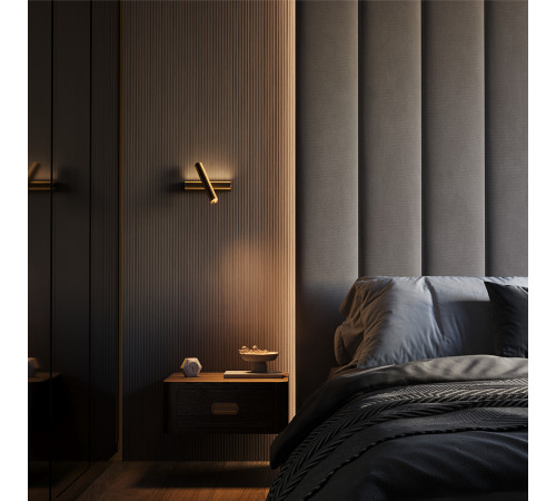 Настенный светильник  Maytoni Paradox MOD442WL-L8BS3K