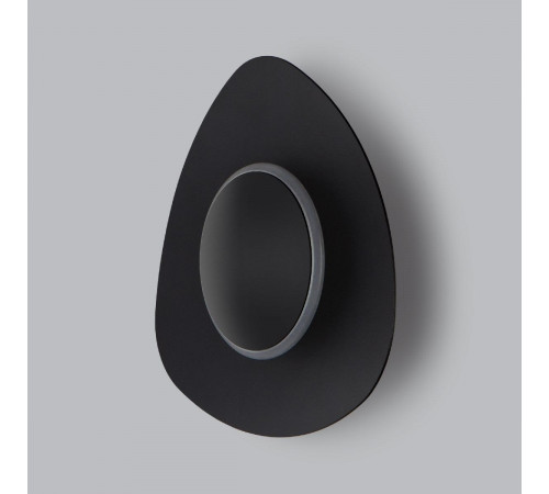 Настенный светодиодный светильник Eurosvet Scuro 40151/1 LED черный