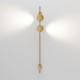 Настенный светильник Elektrostandard Illume латунь (40154/LED) 4000K 4690389217227 a070999