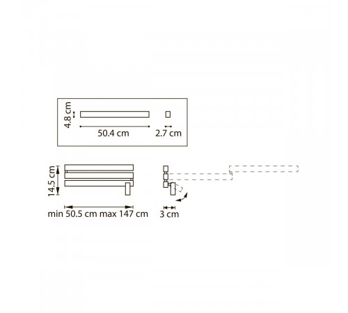 Настенный светильник Lightstar Dive 740647