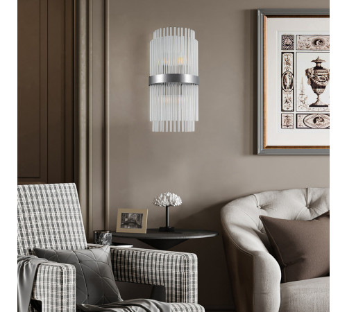 Настенный светильник Arte Milano Torcia 430122.250.4.E14.C1 BK Настенный светильник Arte Milano Torcia 430122.250.4.E14.C1 BK