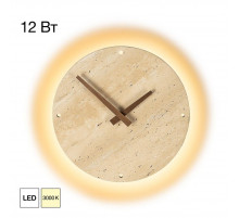 Настенный светильник с часами Citilux Mares CL246015