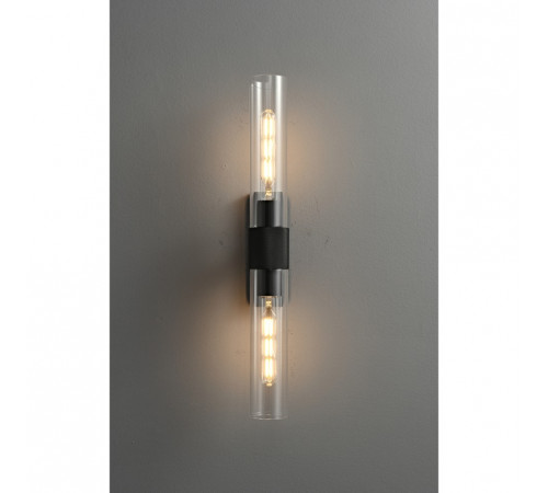 Настенный светильник Belfast Cupar 3556-2B BK