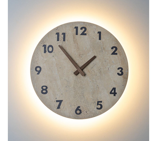 Настенный светильник с часами Citilux Mares CL246016
