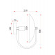 Настенный светильник Freya Ellipse FR5320WL-01B