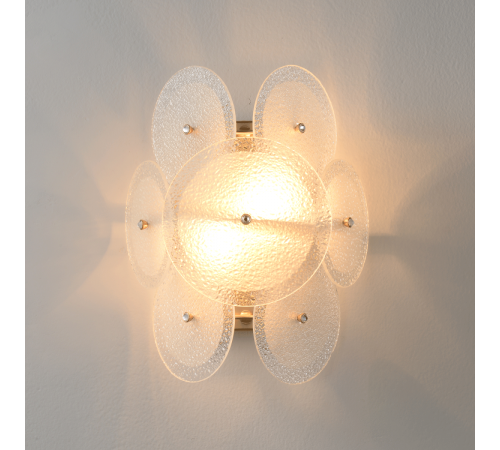 Настенный светильник Crystal Lux DANDELION AP2 GOLD