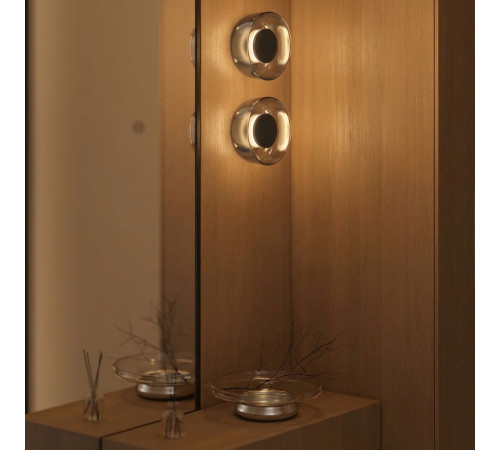 Настенный светильник LOFT IT Totem 10466W Amber matte wood