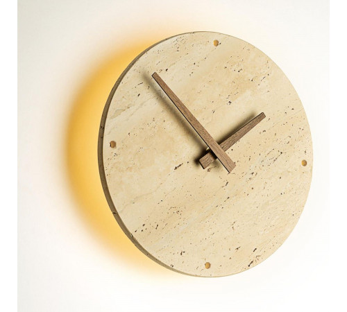 Настенный светильник с часами Citilux Mares CL246015