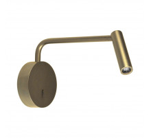 Настенный светильник Arlight SP-VERDI-LONG-WALL-3W Warm3000 (BR, 20 deg, 230V) (IP20 Металл) 058490