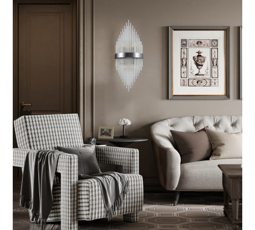 Настенный светильник Arte Milano Torcia 430122.250.4.E14.A1 BK Настенный светильник Arte Milano Torcia 430122.250.4.E14.A1 BK