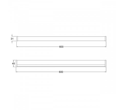 Настенный светильник Escada Trace 10214/S LED White