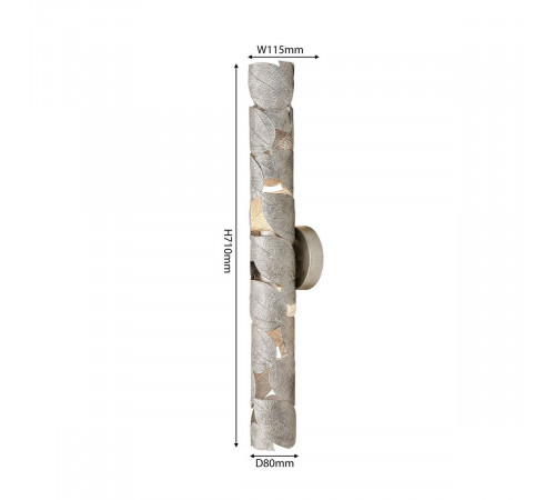 Настенный светильник Favourite Leaftube 4803-1W