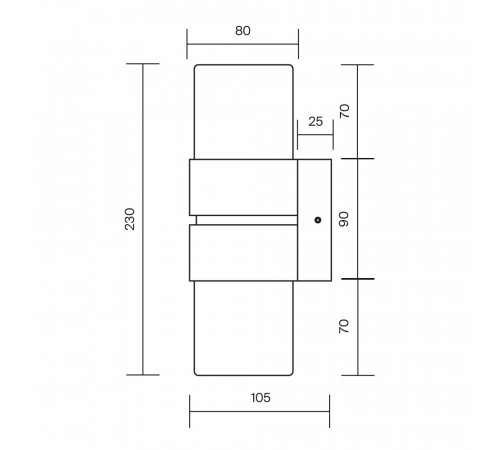 Настенный светильник Maytoni Torris MOD505WL-L12BS3K