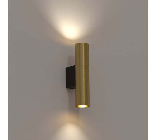 Настенный светильник Nowodvorski Fourty Wall M Brass/Black 10754 Настенный светильник Nowodvorski Fourty Wall M Brass/Black 10754