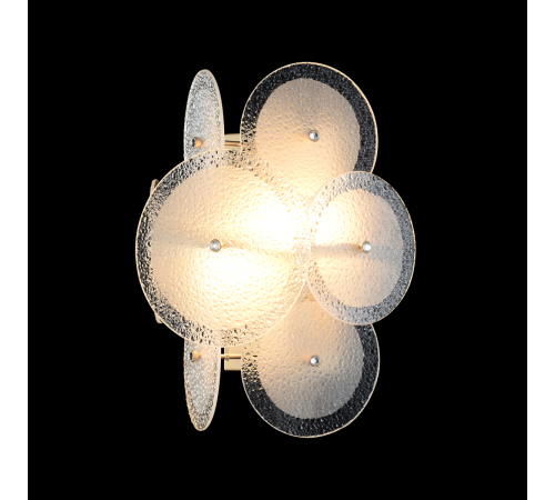 Настенный светильник Crystal Lux DANDELION AP2 GOLD