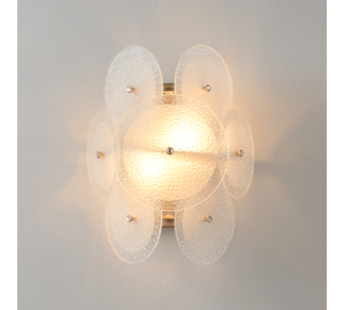 Настенный светильник Crystal Lux DANDELION AP2 GOLD