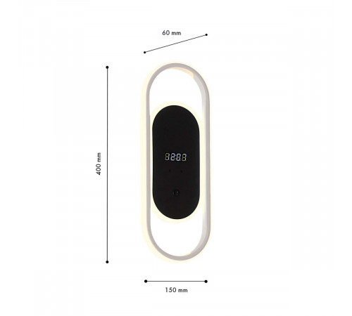 Настенный светильник с часами F-Promo Vigilate 4689-1W