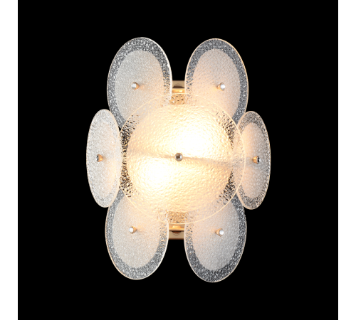 Настенный светильник Crystal Lux DANDELION AP2 GOLD