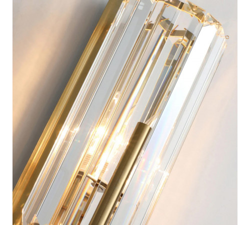 Настенный светильник Delight Collection 88183W/D500 gold/clear