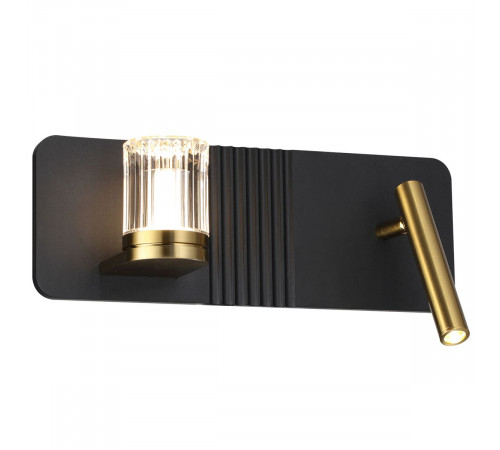 Настенный светильник Indigo Rilievo 14032/2W Black V000202L Настенный светильник Indigo Rilievo 14032/2W Black V000202L