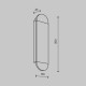 Настенный светильник Modestyle MS.215.500 BS