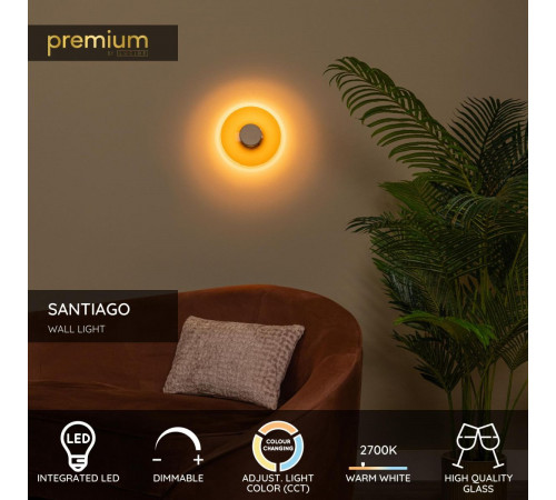 Настенный светильник Lucide Santiago 23201/12/62