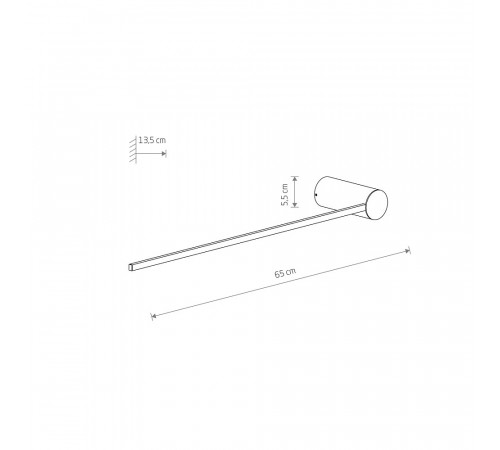 Настенный светильник Nowodvorski Arm Led M Black 10855 Настенный светильник Nowodvorski Arm Led M Black 10855