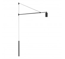 Настенный светильник Arlight SP-KANEL-WALL-6W Warm3000 (BK, 36 deg, 230V, TELESCOPIC) (IP20 Металл) 059601