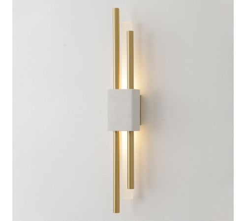 Настенный светильник Crystal Lux CARTA AP6W LED WHITE/BRASS